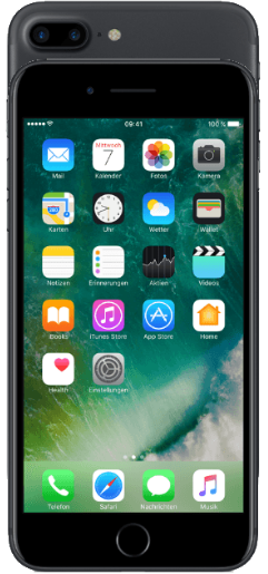 Apple iPhone 7 Plus Schwarz